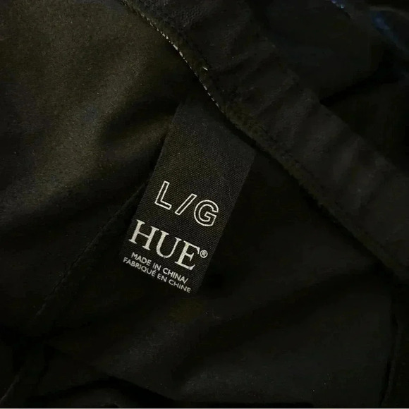 Hue leggings shinny shimmery  L - Picture 4 of 9